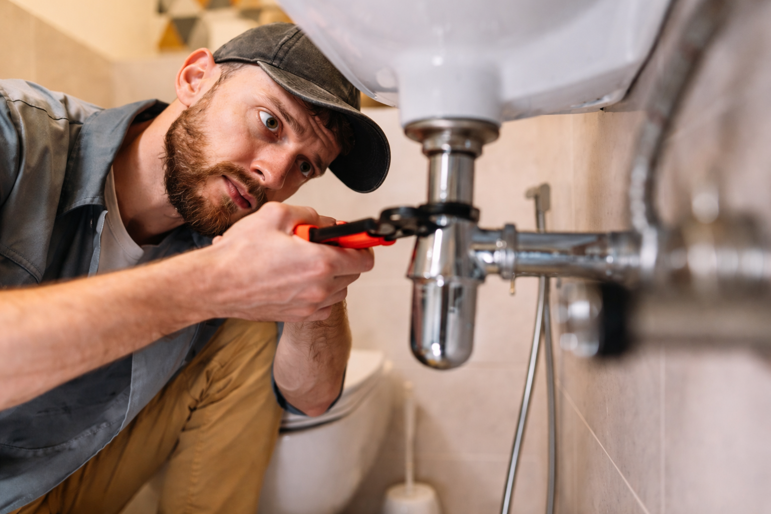 Trabajos de fontanería, piscinas, riegos, aire acondicionado y calefacción