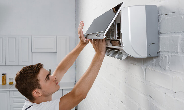 Instalación de aire acondicionado y calefacción